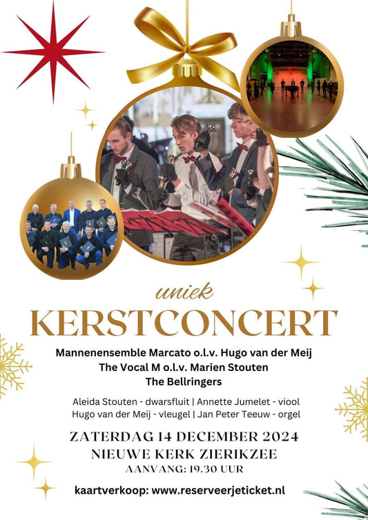 14 december 2024: Uniek kerstconcert in Zierikzee