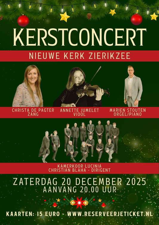20 december 2025: Kerstconcert Zierikzee