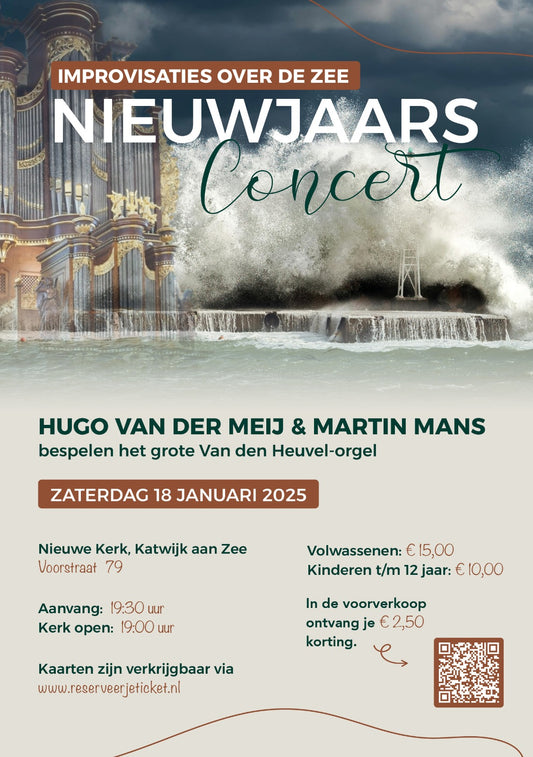 18 januari 2025: Nieuwjaarsconcert Martin Mans & Hugo van der Meij